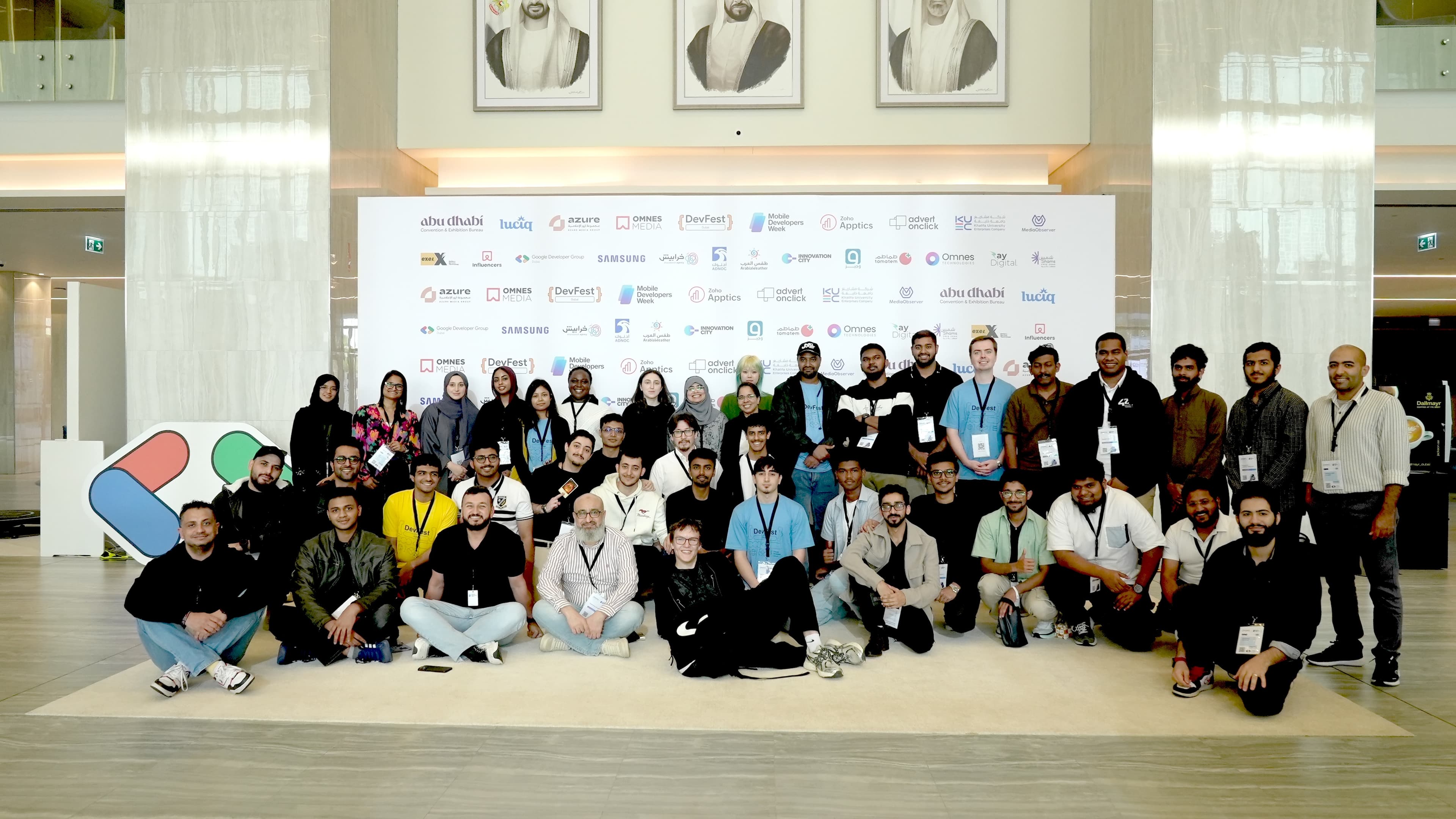 MDW 2025 - Group photo in lobby